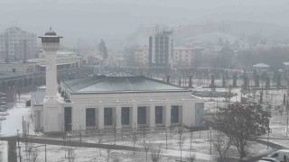 Gaziantepte beklenen kar yağışı etkisini göstermeye başladı