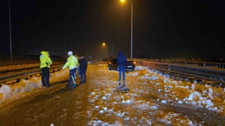 Gaziantepte buzlanma nedeniyle kaza: 1 yaralı