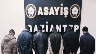 Gaziantepte ‘hırsızlık çetesi çökertildi: 6 gözaltı