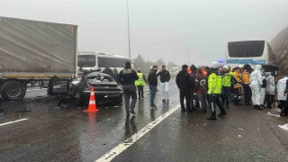 Gaziantepte zincirleme kaza: 2 ölü, 10 yaralı
