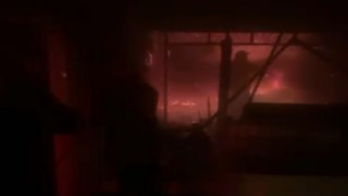 Gazipaşada mahalle konağında yangın korkuttu