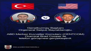 Genelkurmay Başkanı Bayraktaroğlu, CENTCOM Komutanı Cooper ile görüştü