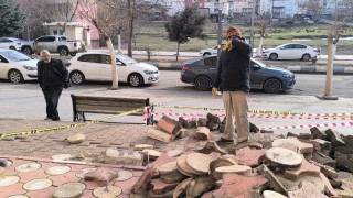Gercüşte facianın eşiğinden dönüldü: 12 katlı binanın merdiveni çöktü