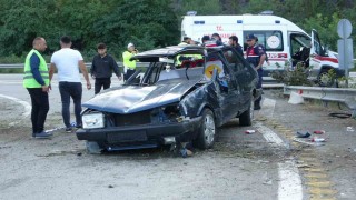 Giresunda geçen yıl trafik kazalarında 40 kişi hayatını kaybetti