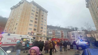 Giresunda korkutan yangın
