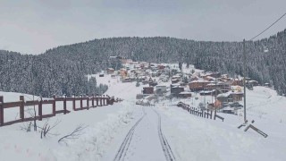 Giresunun yaylalarında kar kalınlığı 1,5 metreyi buldu