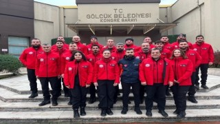 Gölcük Belediyesi Arama Kurtarma Ekibi eğitimlerini tamamladı
