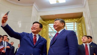 Güney Kore Devlet Başkanı Lee, Çinli mevkidaşı Xi ile selfie çekti