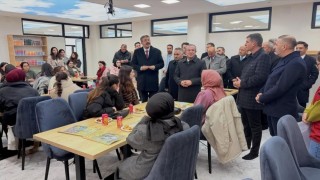 H. Sait Camii Gençlik Merkezi Etüt Salonu hizmete açıldı