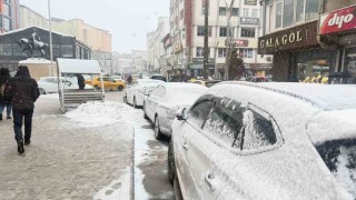 Hakkaride kar yağışı