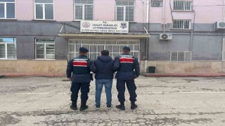 Hapis cezasıyla aranan şahsı jandarma yakaladı