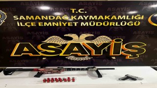 Hatayda Asayiş Operasyonu: Ruhsatsız Silah Ele Geçirildi