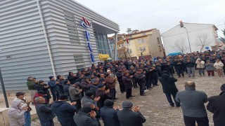 Hisarcıkta 23 kişilik umre kafilesi dualarla uğurlandı