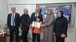 Hisarcıkta bin 50 öğrenci tatile girdi