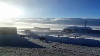 Iğdırın yüksek kesimlerinde tipi ve fırtına hayatı olumsuz etkiliyor
