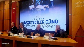 İnönü Üniversitesinde 10 Ocak Çalışan Gazeteciler Günü paneli