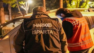 Ispartada 1 haftalık uyuşturucu operasyonlarında 46 şüpheli yakalandı
