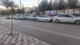 Ispartada 7 aracın karıştığı zincirleme kaza