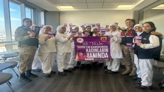 Jandarma ekipleri 2025 yılında KADES uygulamasını tanıttı