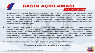 Jandarma Genel Komutanlığı: Gruba kanuni yetki çerçevesinde orantılı olarak müdahale edilmiştir