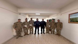 Jandarma personeline başarı belgesi verildi