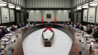 Kabine Toplantısı, Cumhurbaşkanı Recep Tayyip Erdoğan başkanlığında Beştepede başladı.
