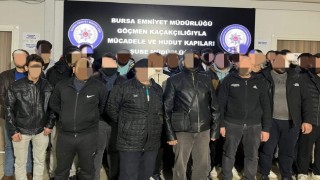 Kaçak yabancı uyruklu şahısların çalıştırıldığı iş yerine operasyon : 46 göçmen yakalandı