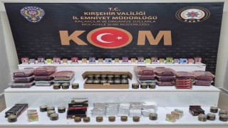 Kaçakçılık operasyonunda çok sayıda ürün ele geçirildi