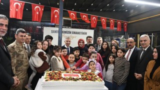 Kahramanmaraş’ta Şehit Çocuklarına Doğum Günü Sürprizi