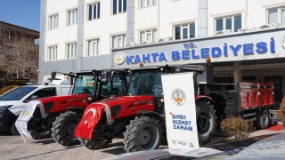 Kahta Belediyesinin araç filosu güçleniyor