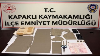 Kapaklıda narkotik operasyonu: 2 tutuklama
