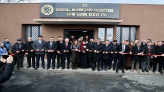 Kapaklıda Şefik Şahin Taziye Evi hizmete açıldı