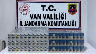 Kapıköyde bin 500 paket kaçak sigara ele geçirildi