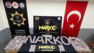 Karabükte 52 bin uyuşturucu hap ele geçirildi: 3 tutuklama