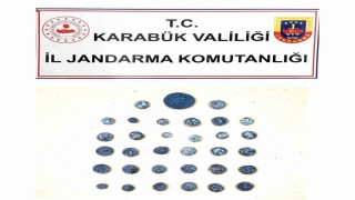 Karabükte Antik Yunan sikkeleri ele geçirildi