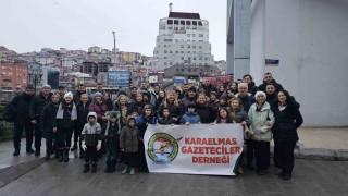 Karaelmas Gazeteciler Derneğinden 10 Ocaka özel Keltepe gezisi