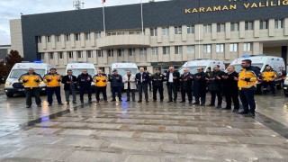Karamanda ambulans sayısı 37ye yükseldi