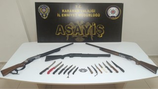 Karamanda uyuşturucu ve kaçak tütün ele geçirildi: 3 tutuklama