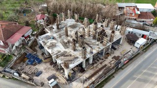 Karapürçekte sosyal yaşamın merkezi olacak SGM yükseliyor