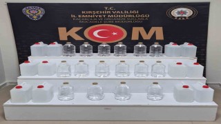 Kargo gönderisinde el yapımı etil alkol ele geçirildi