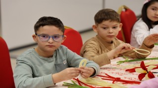 Kartepede öğrenciler yarıyıl tatilini sanat atölyeleriyle tamamladı