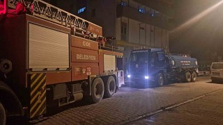 Kastamonuda çıkan çatı yangını itfaiye tarafından söndürüldü