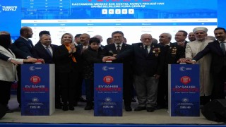 Kastamonuda inşa edilecek 2 bin 380 konutun kuraları çekildi