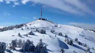 Kavaklıdere beyaza büründü