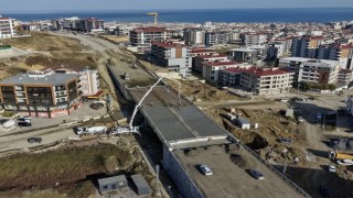Kavşak düzenlemelerinde sona yaklaşıldı