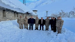 Kaymakam Arıkandan Başbağlar Karakoluna ziyaret
