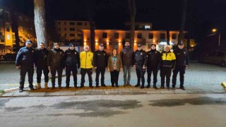 Kaymakam Doğru yeni yıla görevi başında girenleri unutmadı