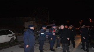 Kaymakam Odabaş yeni yılda görev başındaki personeli yalnız bırakmadı