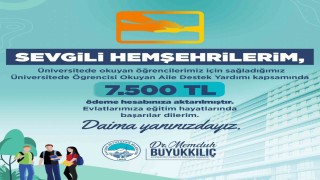 Kayseride 22 milyon TLlik destek ödemeleri öğrencilerin hesaplarına aktarıldı