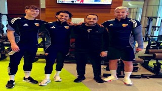 Kayserisporun yeni transferleri kampa katıldı